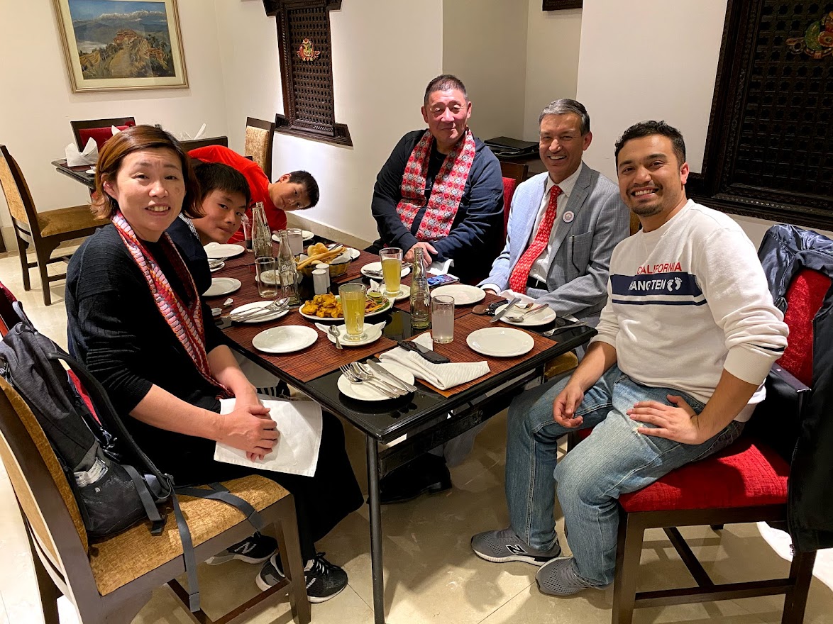 Business meetings with Japanese delegates